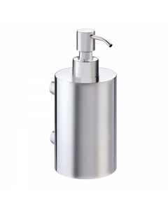 Dolphin 400ml Satin Brushed Stainless Steel Soap Dispenser image - BC613
