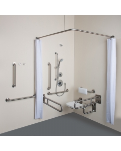 Dolphin Stainless Steel Doc M Shower Pack Concealed