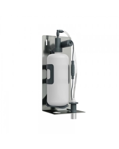 Dolphin Behind Mirror Soap Dispenser Chrome 1000ml white background BC634