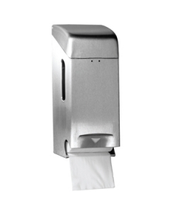 Dolphin Stainless Steel 2-Roll Toilet Roll Holder - BC7072SS