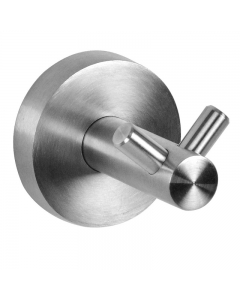 Dolphin Double Stainless Steel Robe Hook
