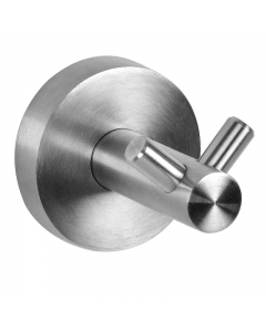 Dolphin Double Stainless Steel Robe Hook