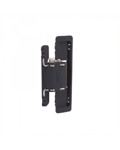 Black 3 Way Adjustable Hinge