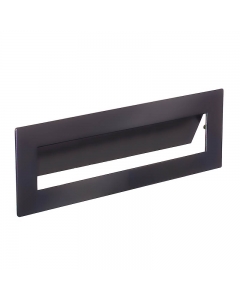 Prestige Waste Paper Flap Black Steel