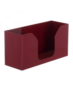 Burgundy Paper Towel Dispenser