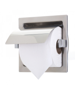 Recessed Toilet Roll Dispenser  - Side