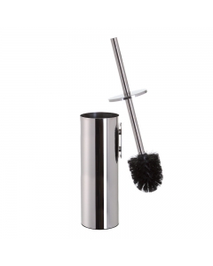 Prestige Wall Mounted Toilet Brush Set Polished Stainless Steel