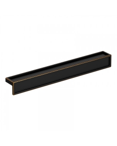 Prestige 177mm Brushed Bronze L-Shape Handle close up image - CNPW108919