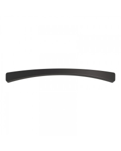 Prestige Matt Black 170mm Bow Handle front view - CNPW106218
