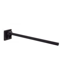 Contemporary Arm Friction Hinged Grab Rail- Matt Black