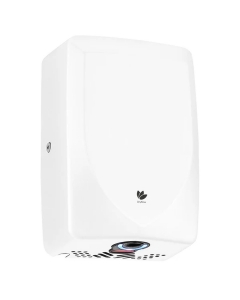 Dryflow Slimforce 1kW White Stainless Steel Automatic Hand Dryer image - DFLI03