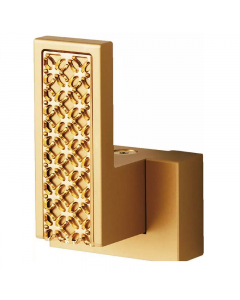 Gold Lattice Coat Hook
