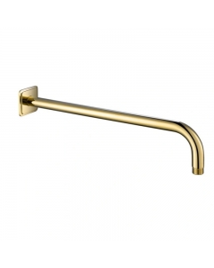 JTP Grosvenor Polished Gold 400mm Shower Arm image on a white background - GR300G