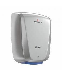 Genwec Verdedri Hand Dryer Aluminium - Brushed