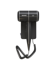 Genwec Ionic Wall Mounted Hair Dryer 1.8kW Black - GW02080103