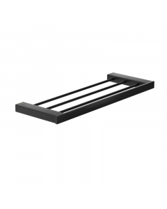 Genwec Pompei Matt Black Towel Rack