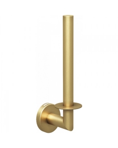 Genwec Nimbus Brushed Gold Reserve Toilet Roll Holder
