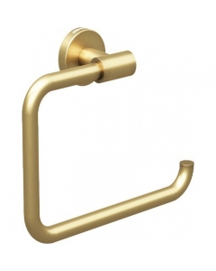 Genwec Nimbus Open Towel Ring - Brushed Gold
