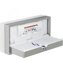 Genwec Stainless Steel White Baby Changing Unit