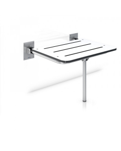 Genwec Phenolic Folding Shower Seat Satin Finish