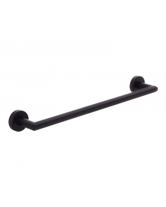 Genwec Nimbus Matt Black Single Towel Bar