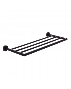 Genwec Nimbus Matt Black Towel Rack