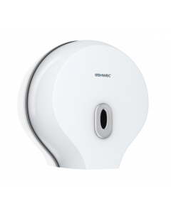 Genwec Jumbo Toilet Paper Dispenser ABS White