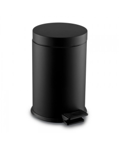 Prestige Ecoline Stainless Steel Pedal Bin 3L - 20L Capacity - Matt Black image - EWPMBK