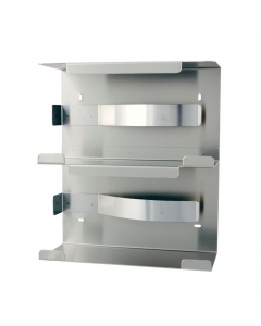 Prestige Stainless Steel Double Glove Box Dispenser - ME8489