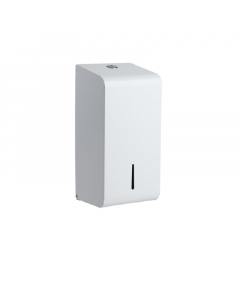 Opal White Metal Multiflat Tissue Dispenser