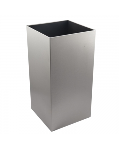 Synergise Stainless Steel Open Top 50 Litre Bin image on a white background - PL76MBS