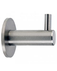 Dolphin Polished Stainless Steel Coat Hook Drawing BC402B