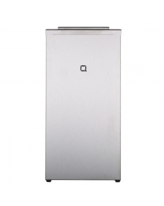 Prestige Qbic Stainless Steel Wastebin 30ltr on a plain background  7160