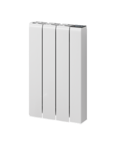 Aron Wifi Electric Panel Radiator H570 x W360mm - White Aluminium