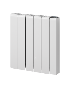 Aron Wifi Electric Panel Radiator H570 x W540mm - White Aluminium