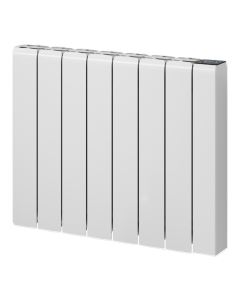 Aron Wifi Electric Panel Radiator H570 x W720mm - White Aluminium