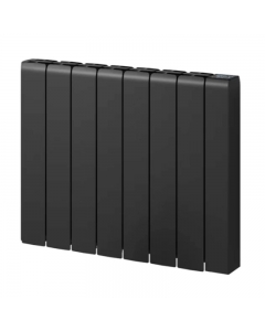 Aron Wifi Electric Panel Radiator H570 x W720mm - Black Aluminium - EAON072K