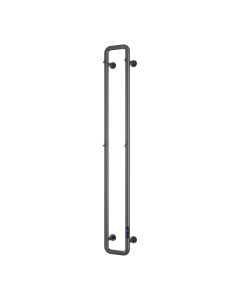 Prestige Pelmo Brushed Gun Metal Towel Rail 1500mm x 200mm - EPLOG