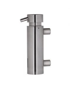 Prestige Stainless Steel Wall Mounted Soap Dispenser 300ml Side