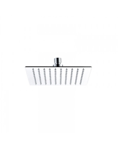 JTP Glide Polished Chrome Square Ultra-Thin 300mm Overhead Shower