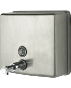 NOFER BRUSHED STAINLESS STEEL SOAP DISPENSER 1200ML