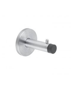 Coat Hook Door Stop Solid Stainless Steel 65mm