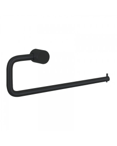 Prestige Double Toilet Roll Holder - Matt Black