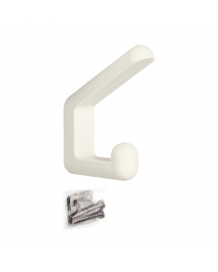 Double Silicone Hook White