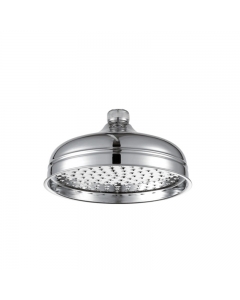 JTP Grosvenor Victorian Polished Chrome Shower Heads - 125mm - 200mm image - GROSVPC125-150-200