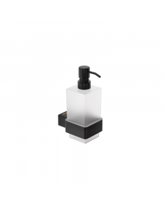 Matt Black Wall Mounted Soap Dispenser