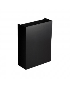 Opal Matt Black Steel 30 Litre Waste Bin