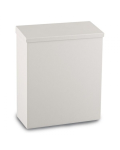 Prestige Ecoline White Gloss 7Litre Feminine Hygiene Bin image - E-7WFH/WH