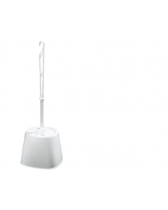 Standard Toilet Brush Set White