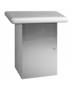 Prestige Under Counter Stainless Steel 18 Litre Waste Bin image on a white background - WP139/DP5603